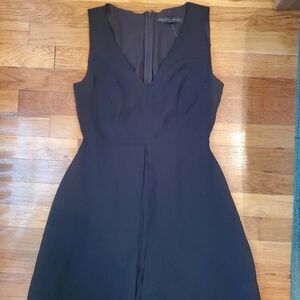 White House Black Market Slit-Detail Wide-Leg Jumpsuit